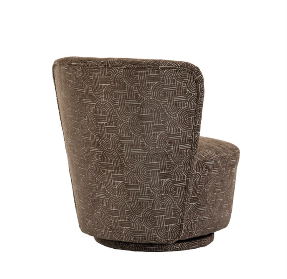 Set of two Tio Espresso swivel chairs, space saver, New style £450