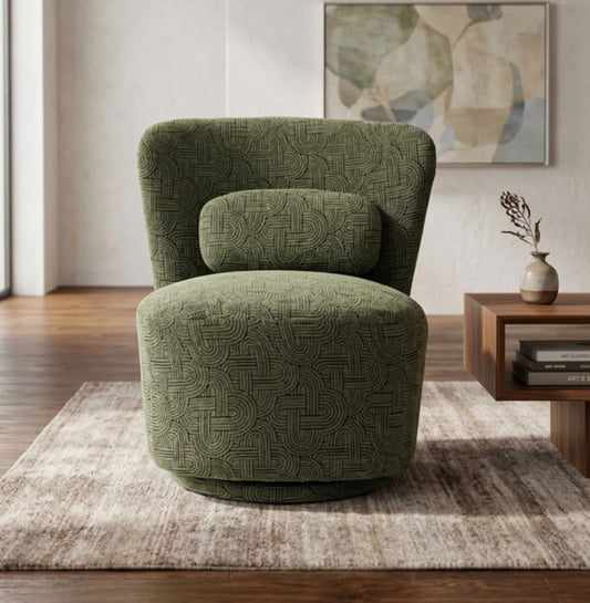 Set of two swivel chairs